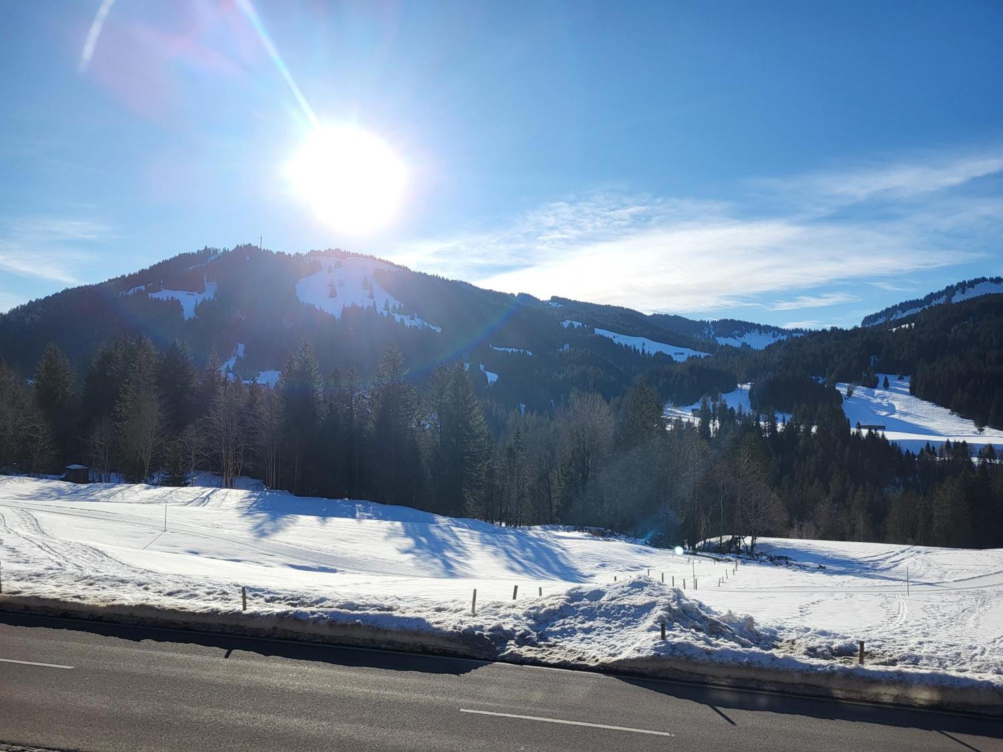 Allgaeu Apartments Hues 4 Ferienwohnung Mit Self-Checkin Balderschwang Kültér fotó